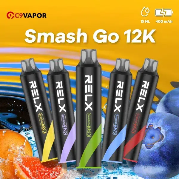 Relx Smash Go 12K พอตรุ่นใหม่ ควันเยอะ กลิ่นชัดทุกคำ